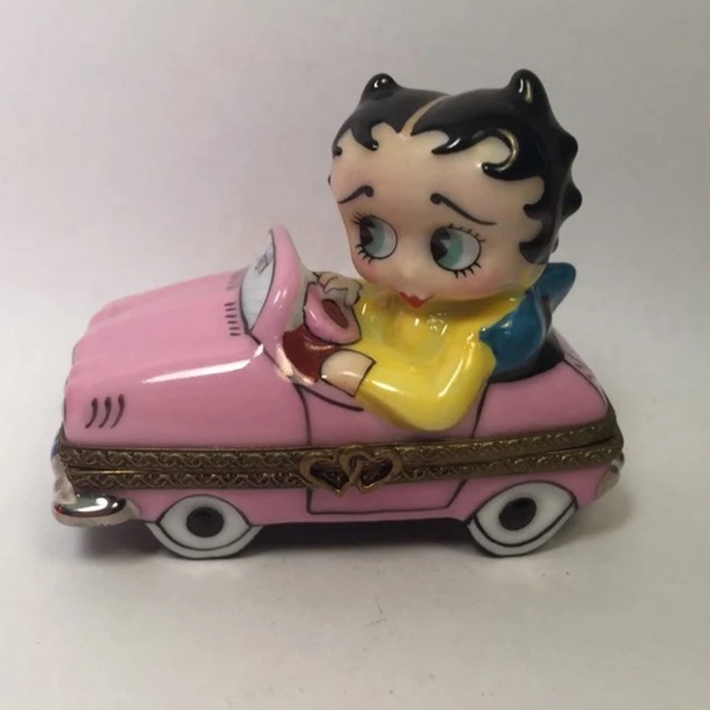 RARE Betty Boop Limoges Collector Box